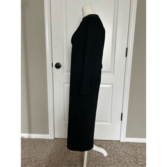 Vintage Christian Dior Separates Dress Paris New York Size 8 Black - Picture 5 of 11